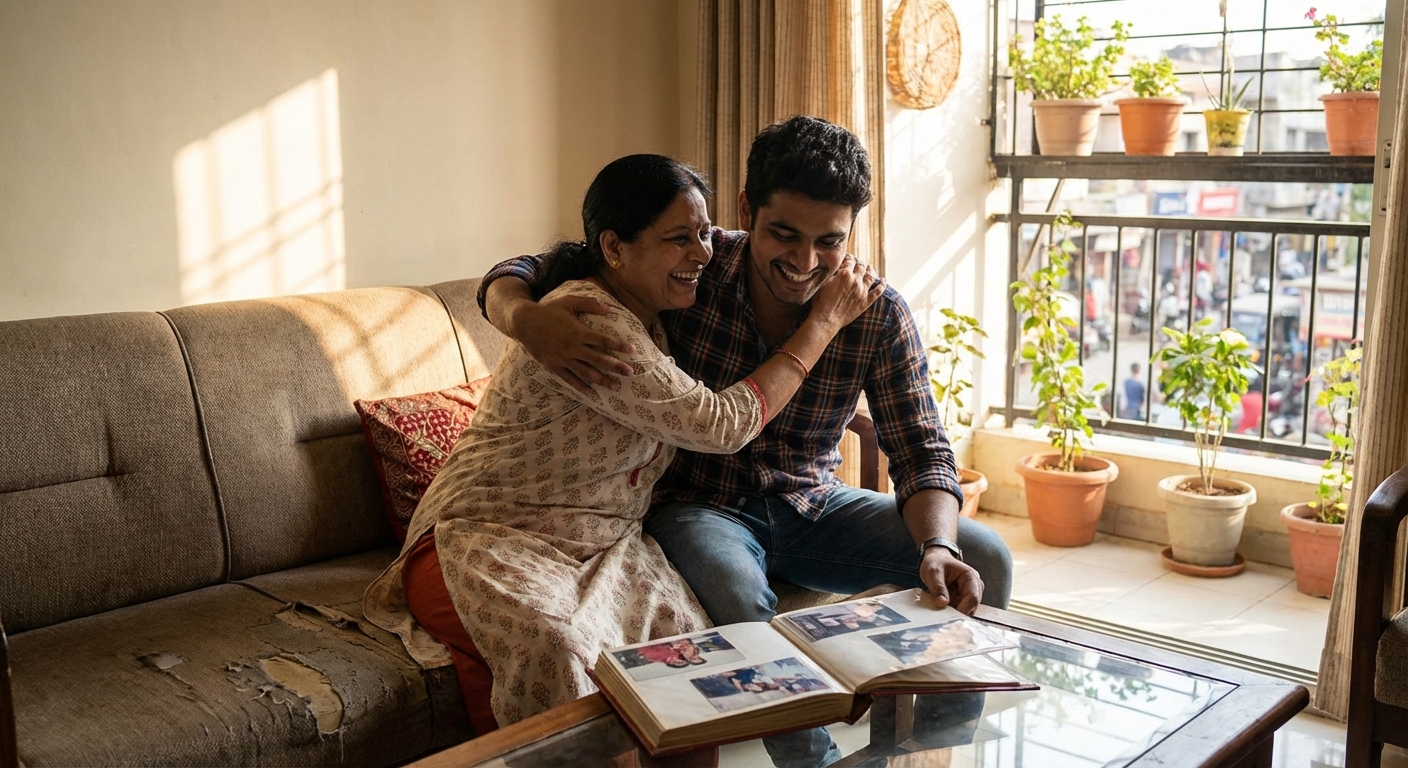 Visual representation of secure attachment relationships