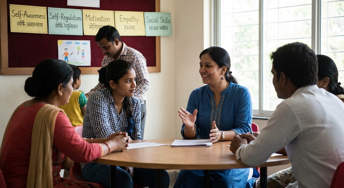 Visual representation of the five pillars of emotional intelligence