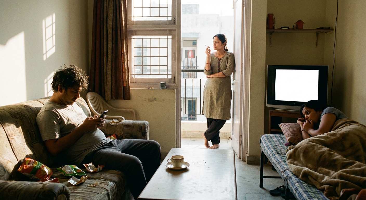 Visual representation of common unhealthy coping mechanisms