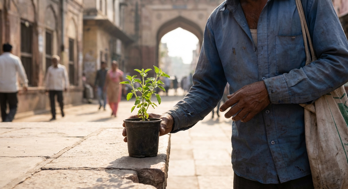 A symbolic image of healing and moving forward